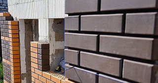 Фасады домов из кирпича в Надыме: качественная кладка от 1129 рублей