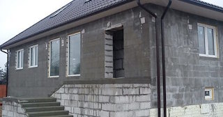 Фасад из газобетона для дома в Надыме - Строй-Ндм, качественная отделка от 2051 руб.